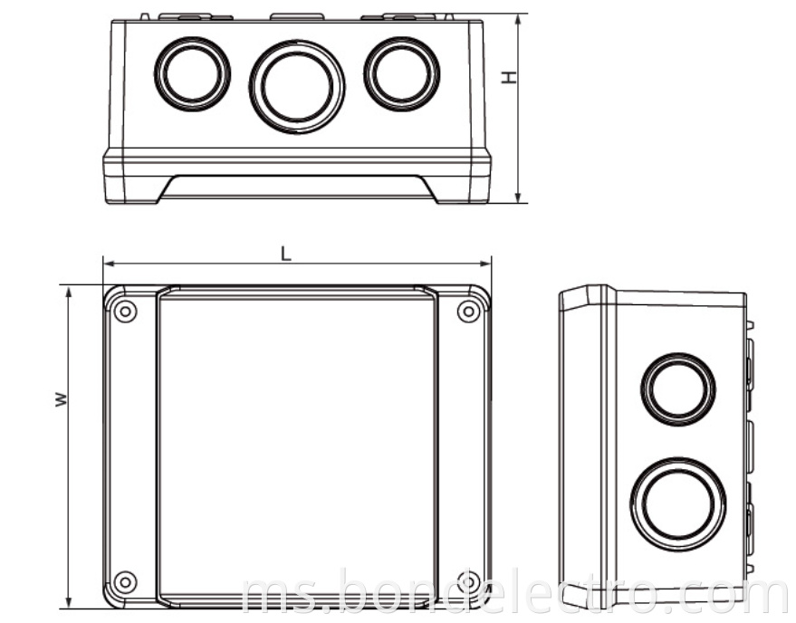 Size of JK Junction Box